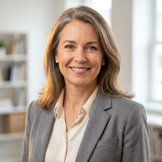 Sarah Coleman, occupant le poste de Directrice Financière au sein de Garantésure